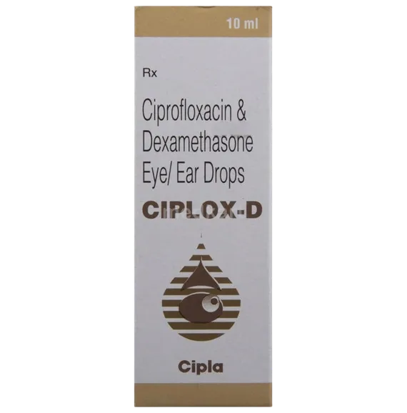 ciplox d eye/ear drops 10 ml